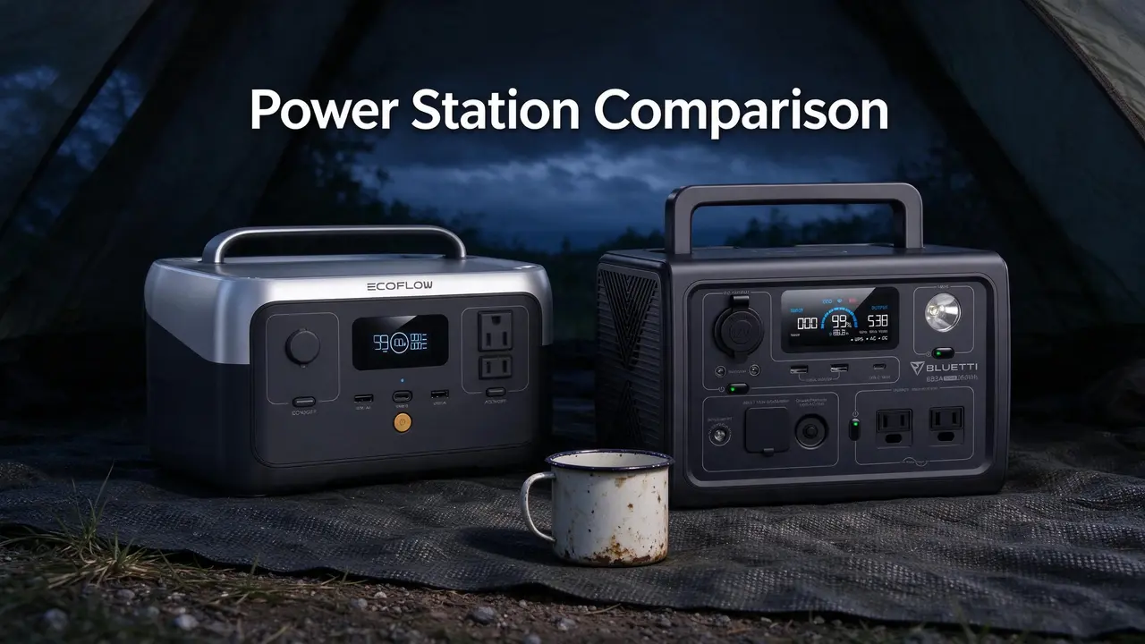 EcoFlow RIVER 2 vs BLUETTI EB3A: Small Power Station Duel