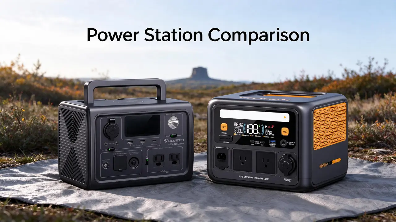 BLUETTI EB3A vs VTOMAN Jump 600X: Budget Power Station Duel