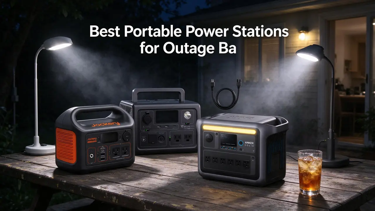 Best Portable Power Stations for Outage Backup: 8 Picks