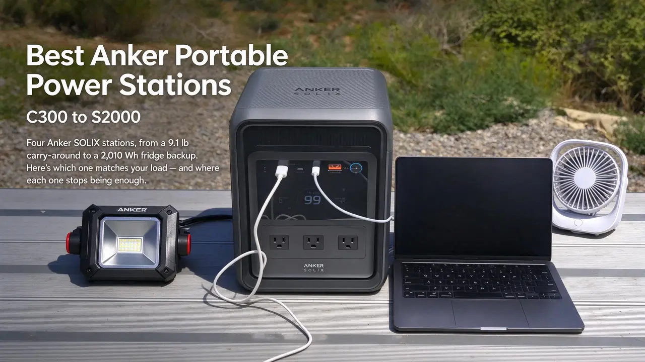Best Anker Portable Power Stations: C300 to S2000