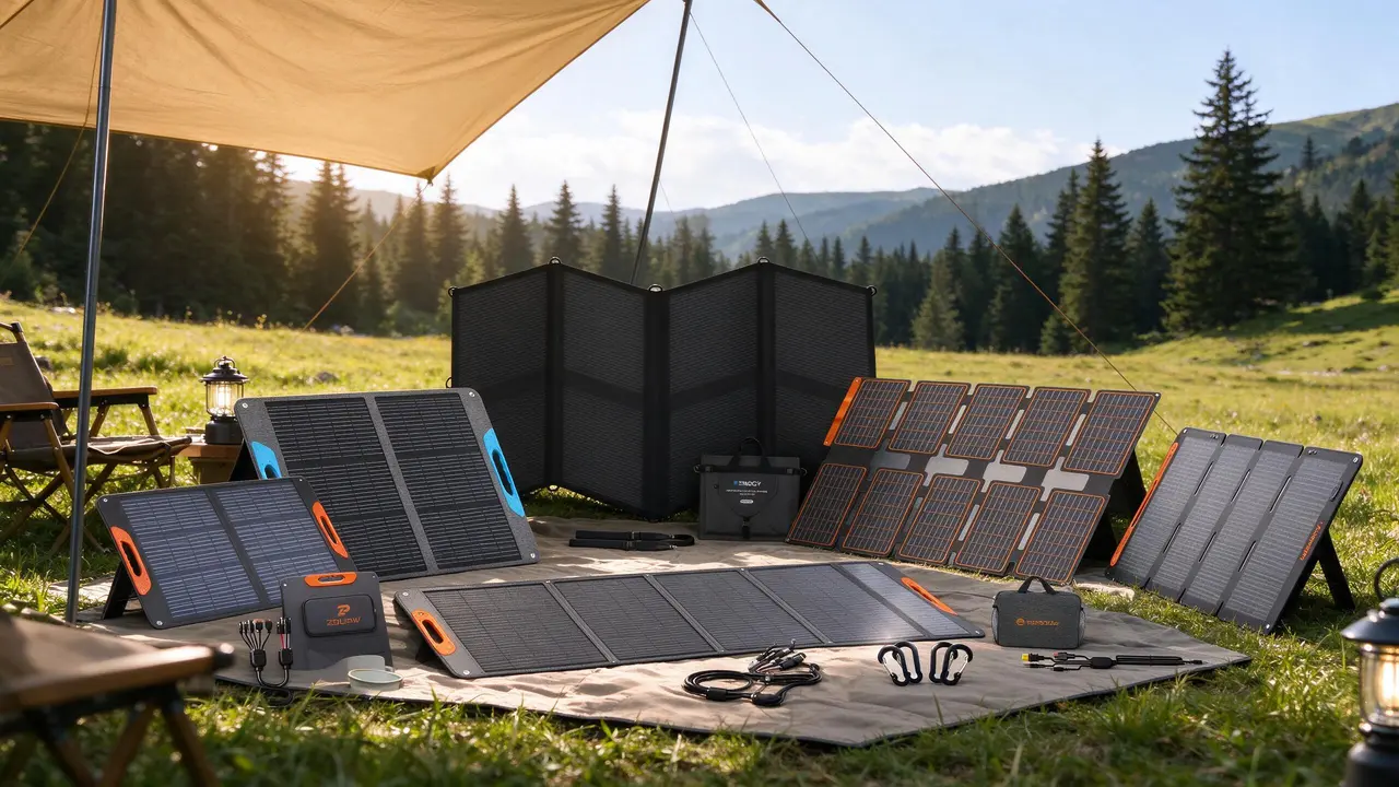 Best Foldable Solar Panels for Portable Power Stations