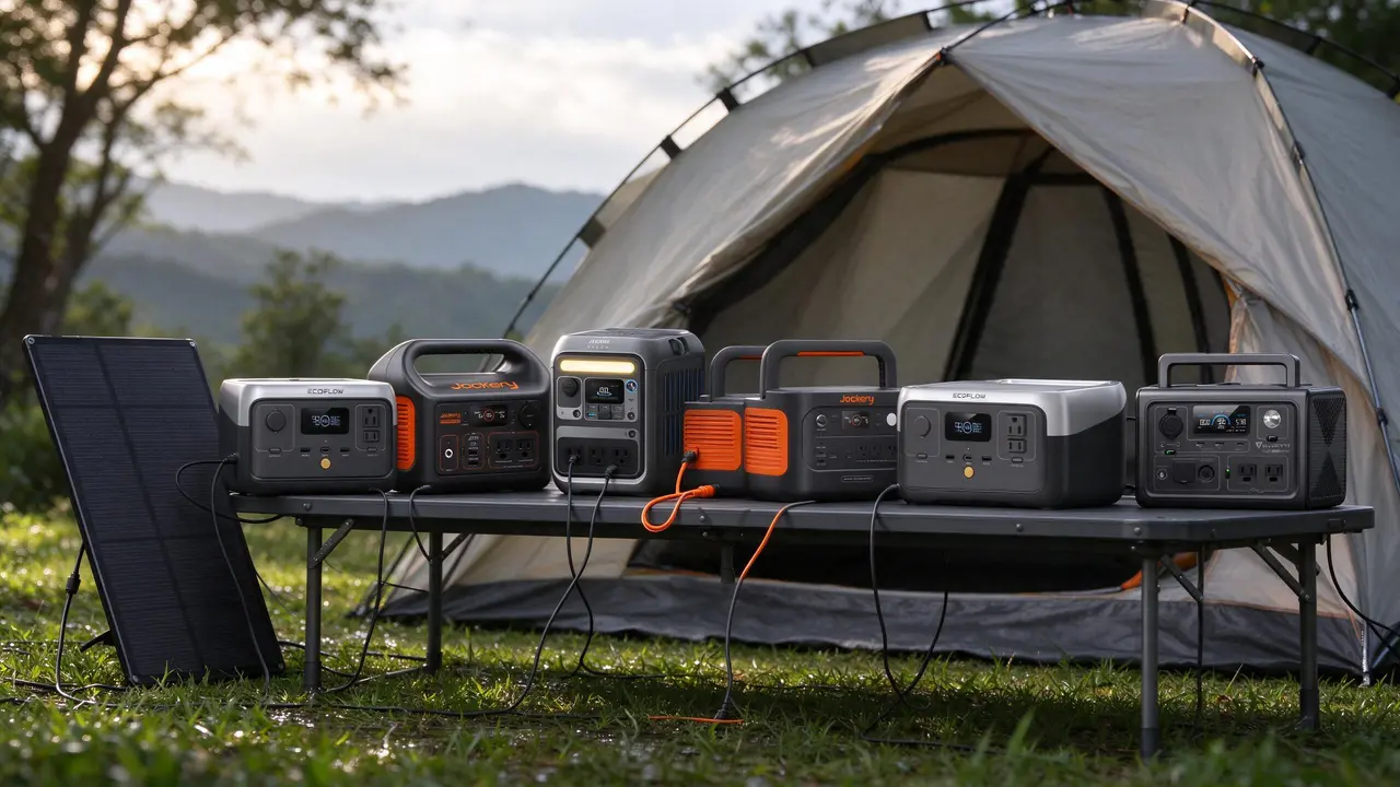 Best Portable Power Stations for Camping: 8 Picks by Weight