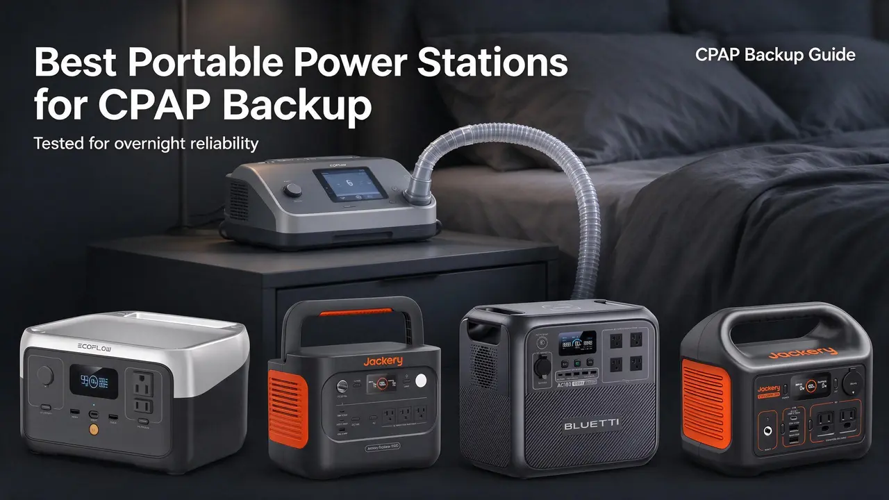 Best Portable Power Stations for CPAP Backup