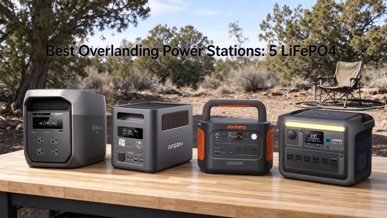Best Overlanding Power Stations: 5 LiFePO4 Picks