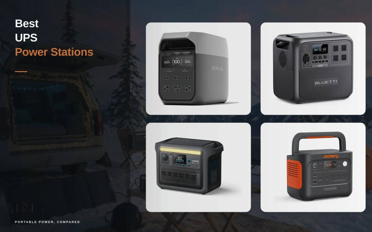 Best portable power stations with UPS mode