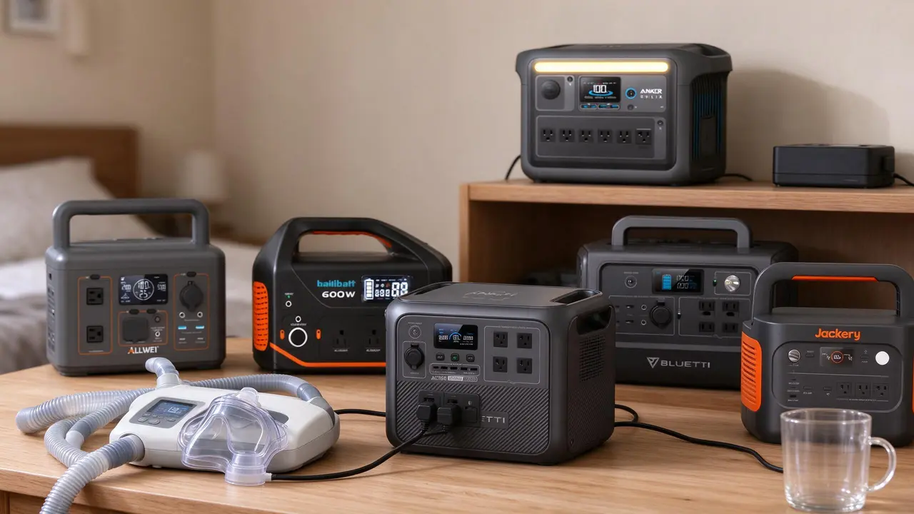 Best Power Station for CPAP Backup During Outages
