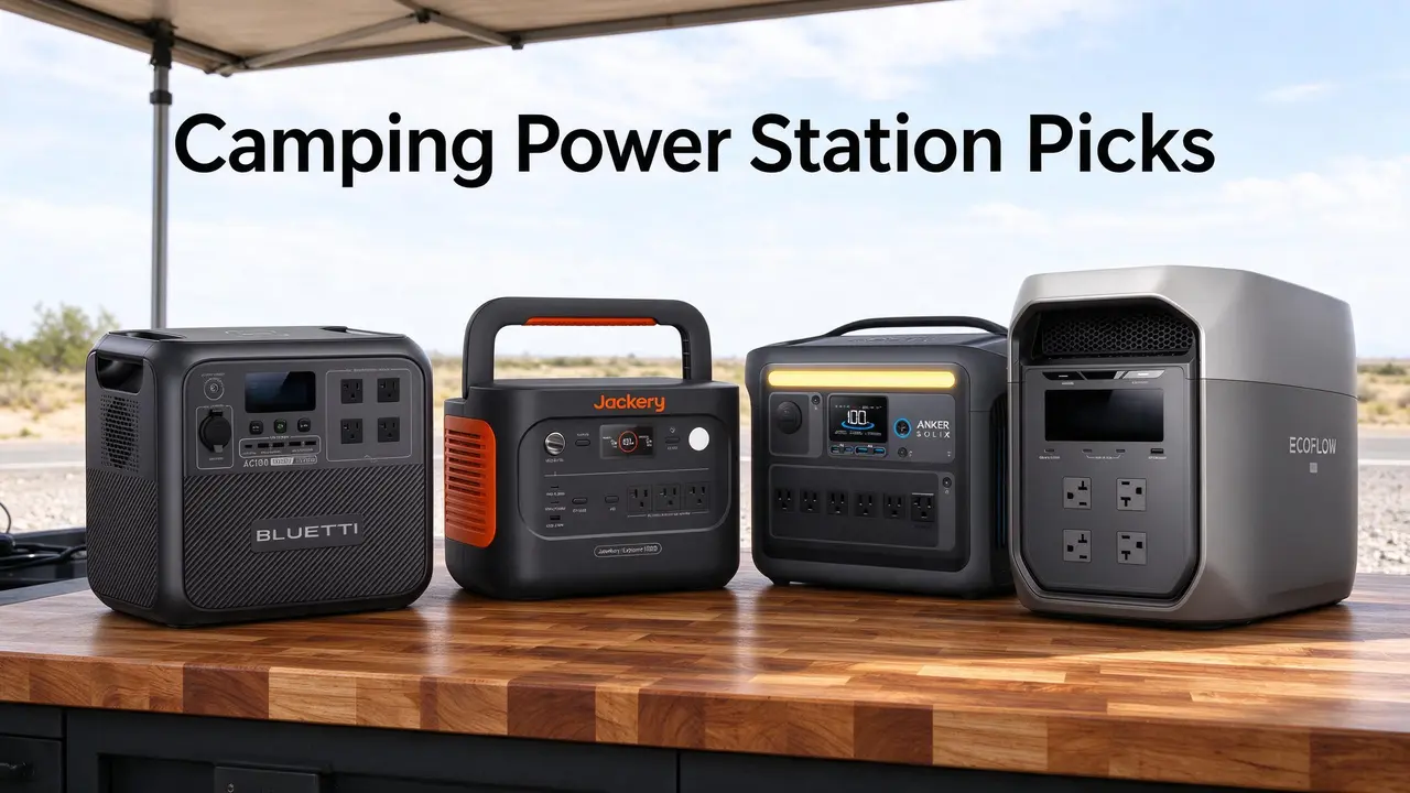 Best Power Station for Van Life: 4 Picks by Real Loads
