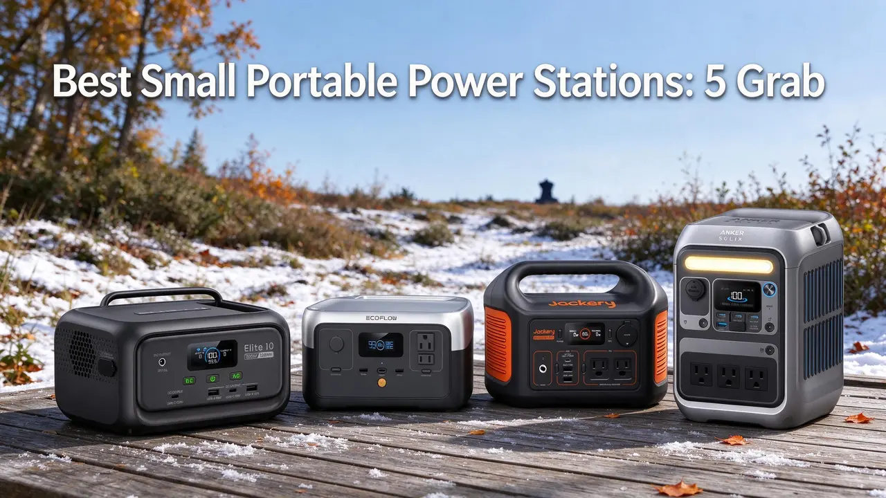 Best Small Portable Power Stations: 5 Grab-and-Go Picks for Most People