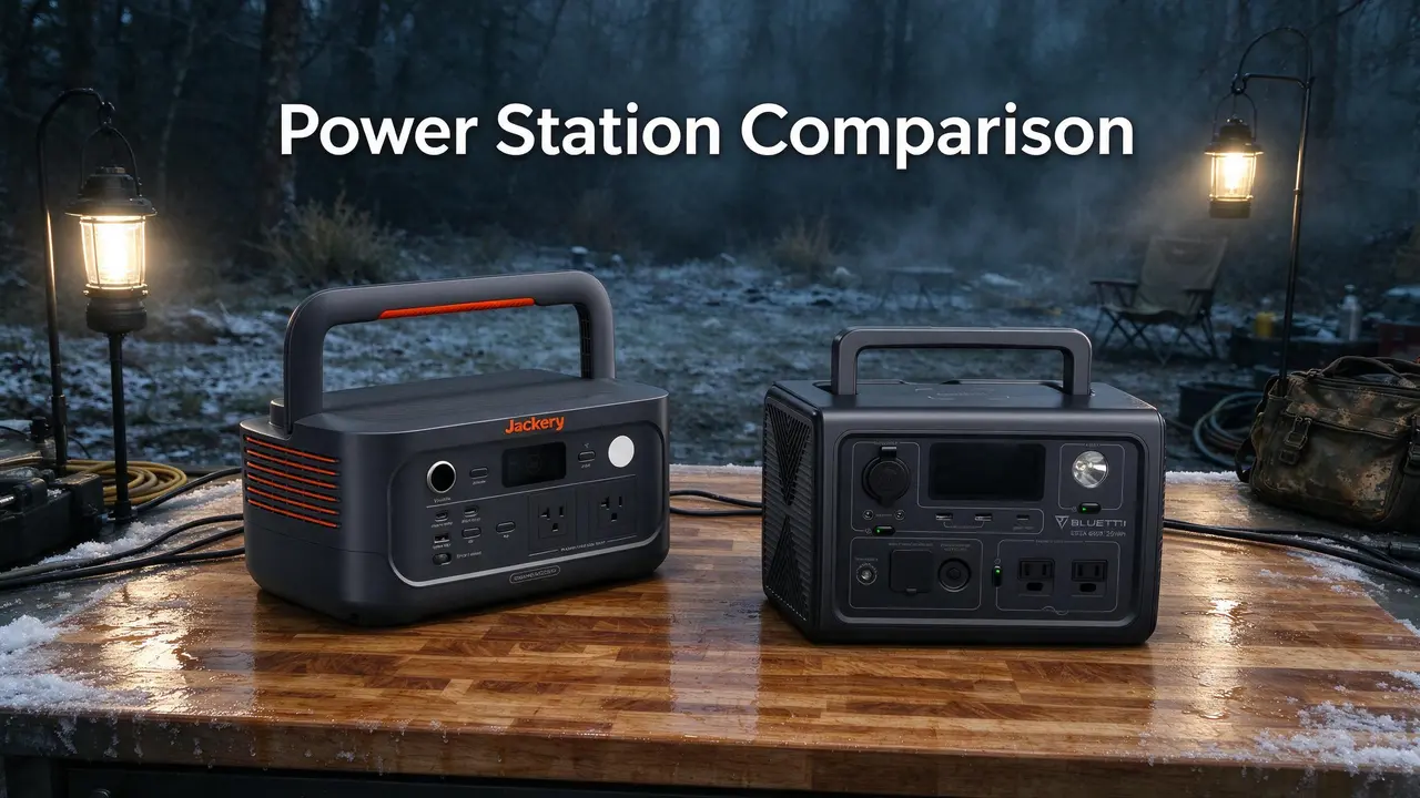 Jackery Explorer 500 v2 vs BLUETTI EB3A: Budget Power Pick