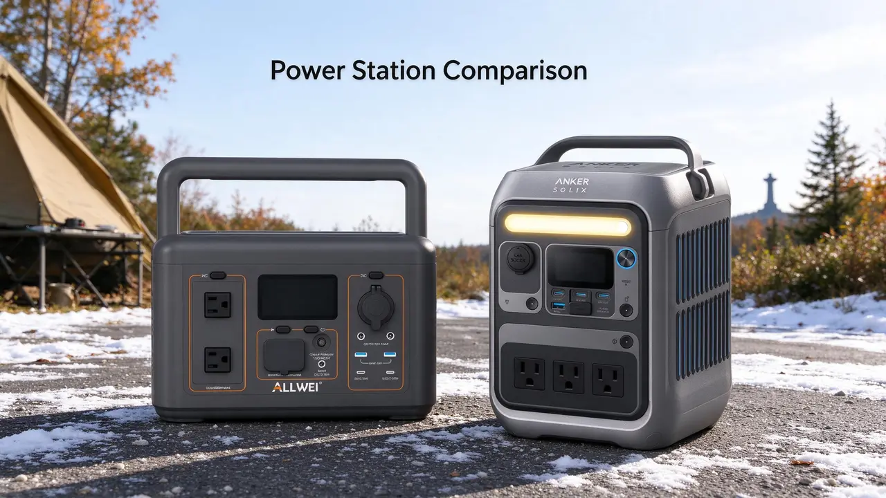 LiFePO4 Power Station Showdown: ALLWEI PPS600-1 vs Anker C300