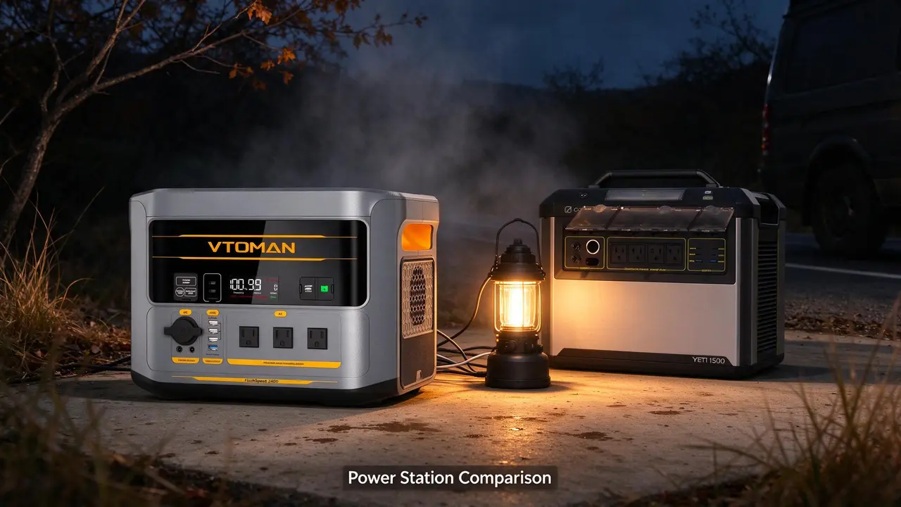 Goal Zero Yeti 1500 vs VTOMAN FlashSpeed 2400: Which Bet?