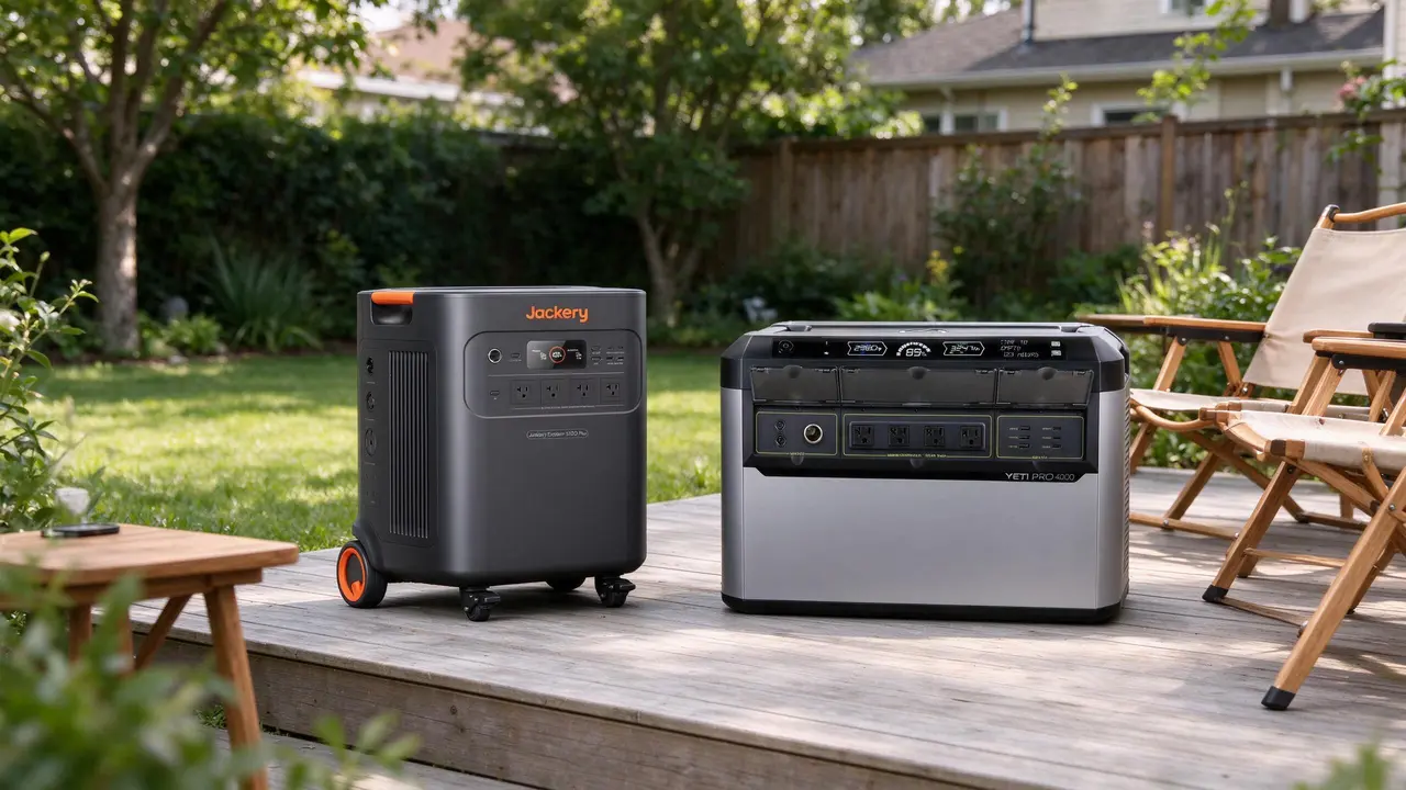 Goal Zero Yeti Pro 4000 vs Jackery Explorer 5000 Plus: Which Home Backup Station?