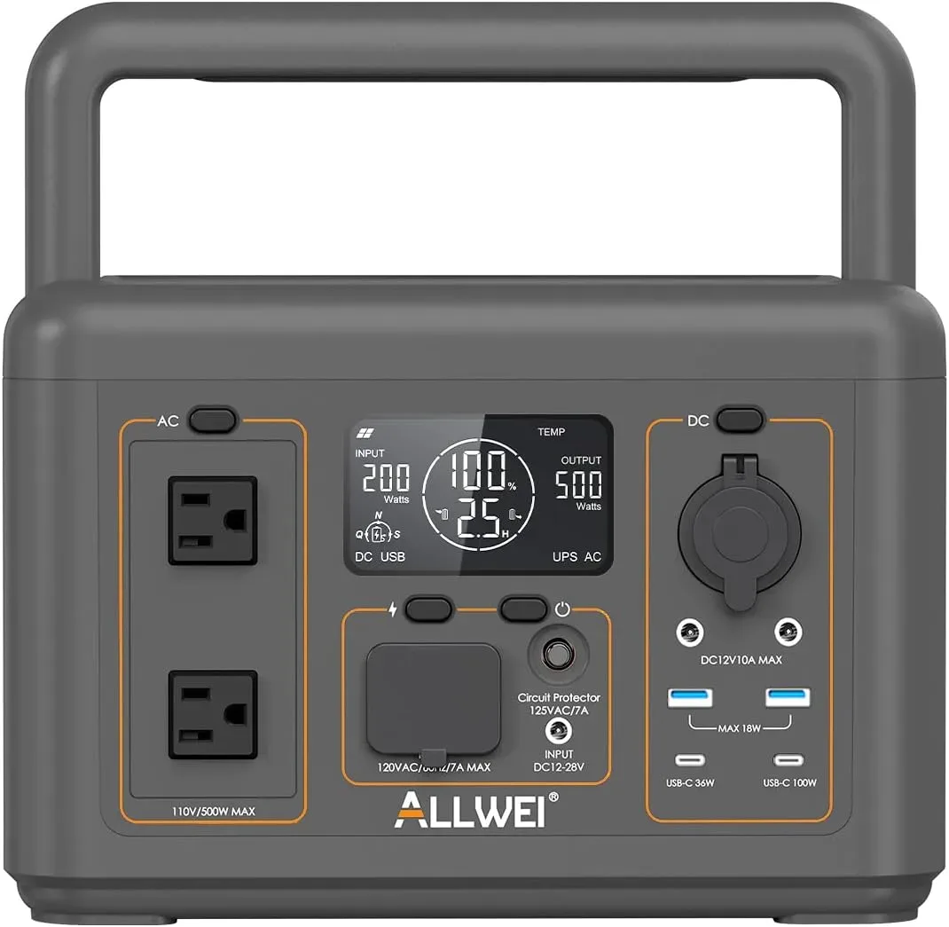 ALLWEI Portable portable power station