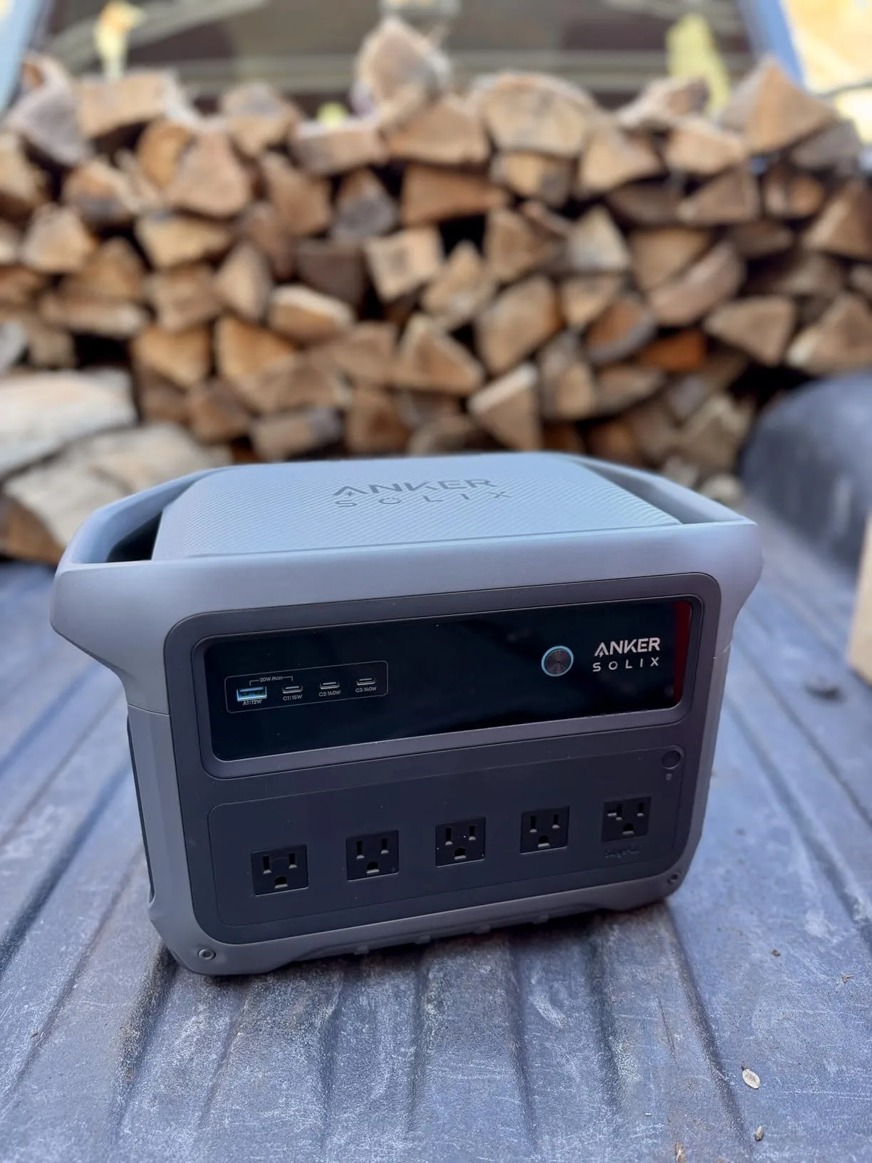 The C1000 Gen 2 powers a desk setup during a work-from-home outage. Its updated ports and faster solar input make it the daily driver.