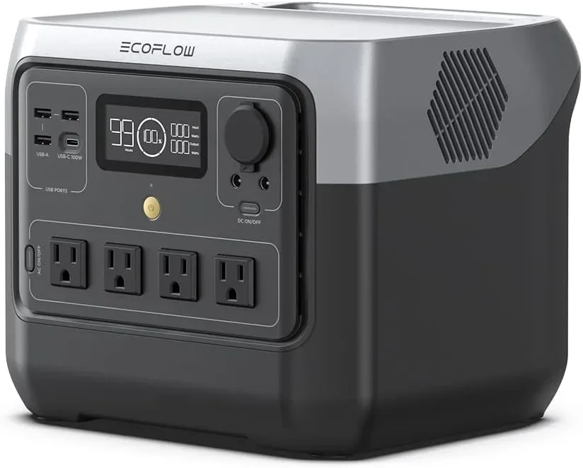 EcoFlow Portable Power Station RIVER 2 Pro, 768Wh 800W product photograph