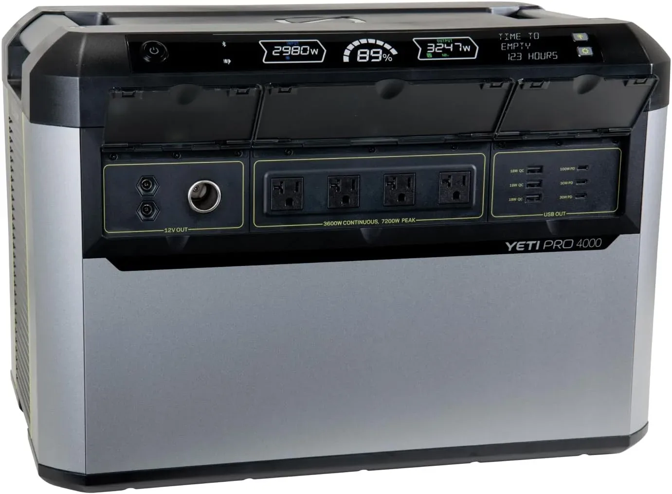 Goal Zero Yeti PRO 4000 Portable Power Station, 4000 Watt Hour LiFePO4 Battery, Expandable Solar Gen product photograph