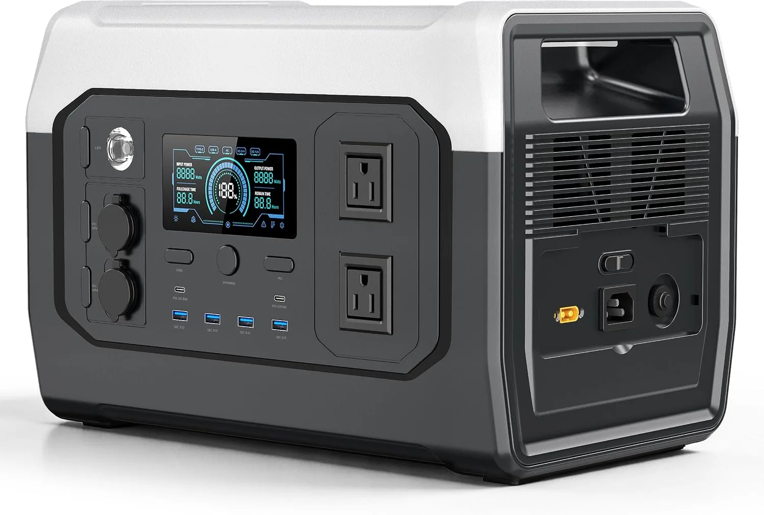 CTOLITY XP1000 1800W portable power station