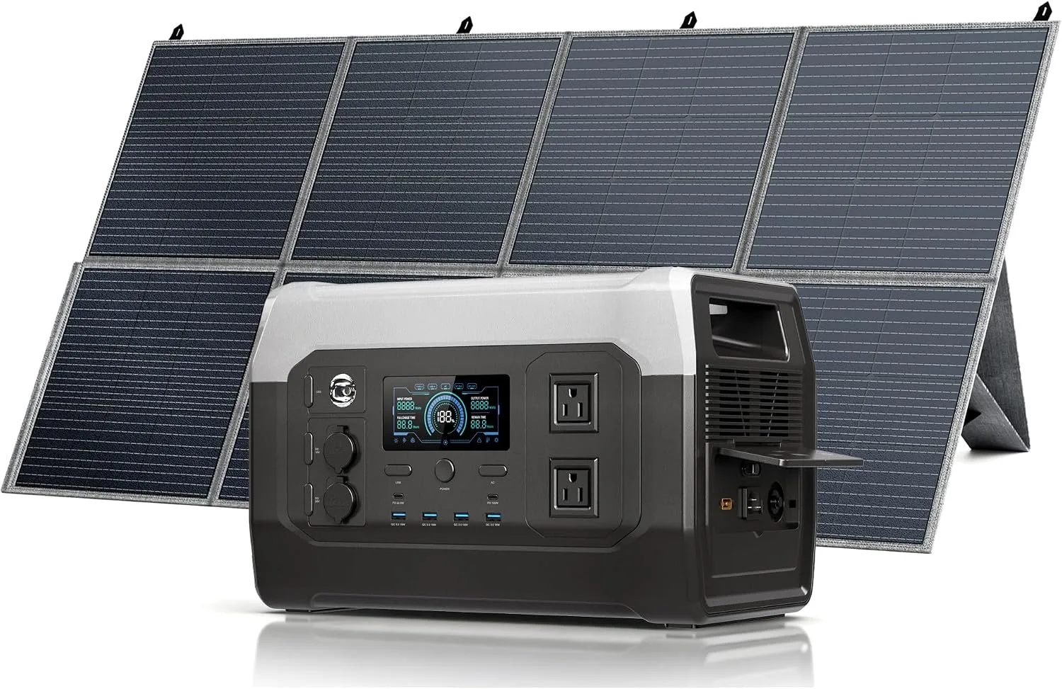 CTOLITY Peak XP1000 + 400W kit portable power station
