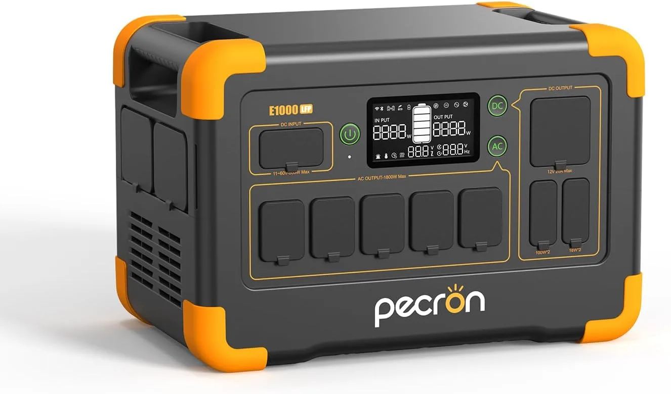 PECRON E1000LFP portable power station
