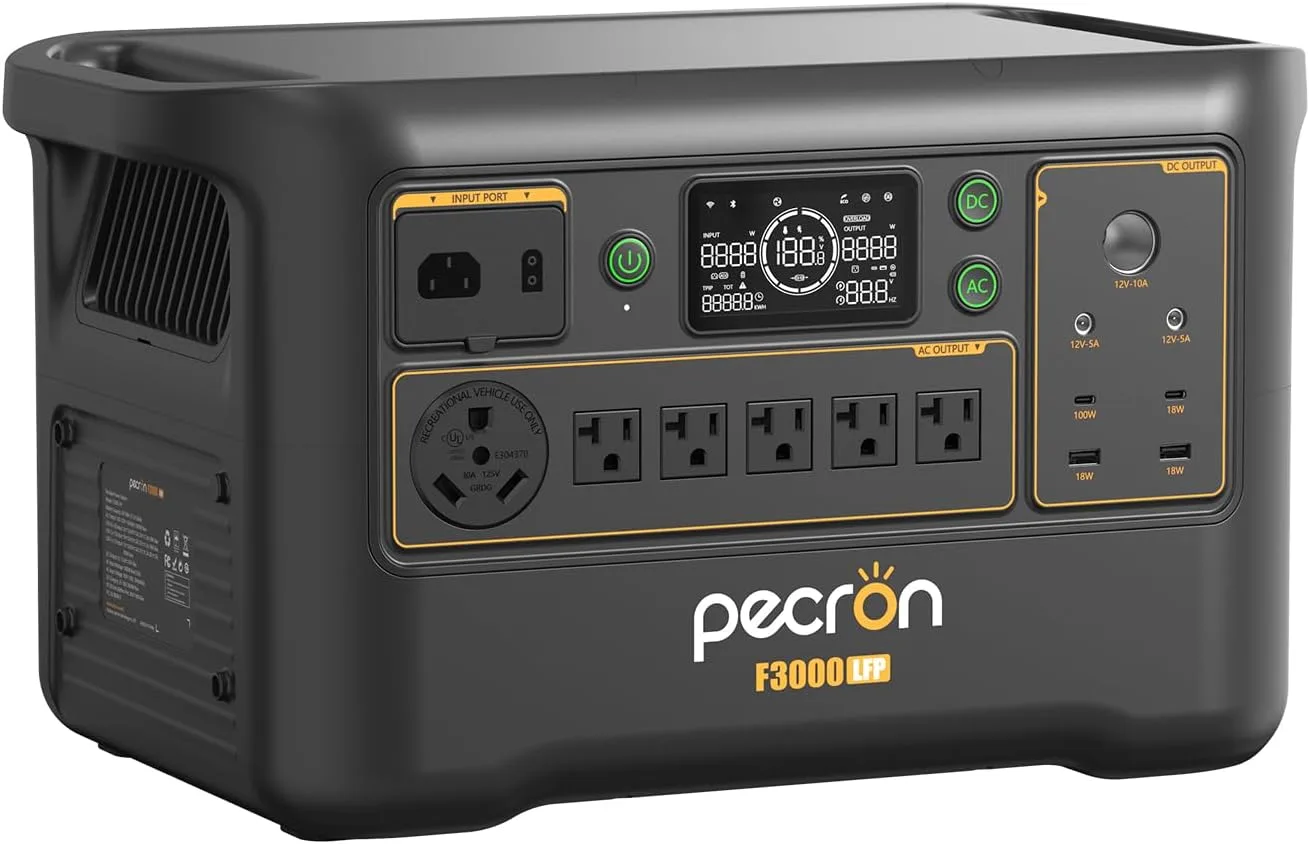 PECRON F3000LFP portable power station