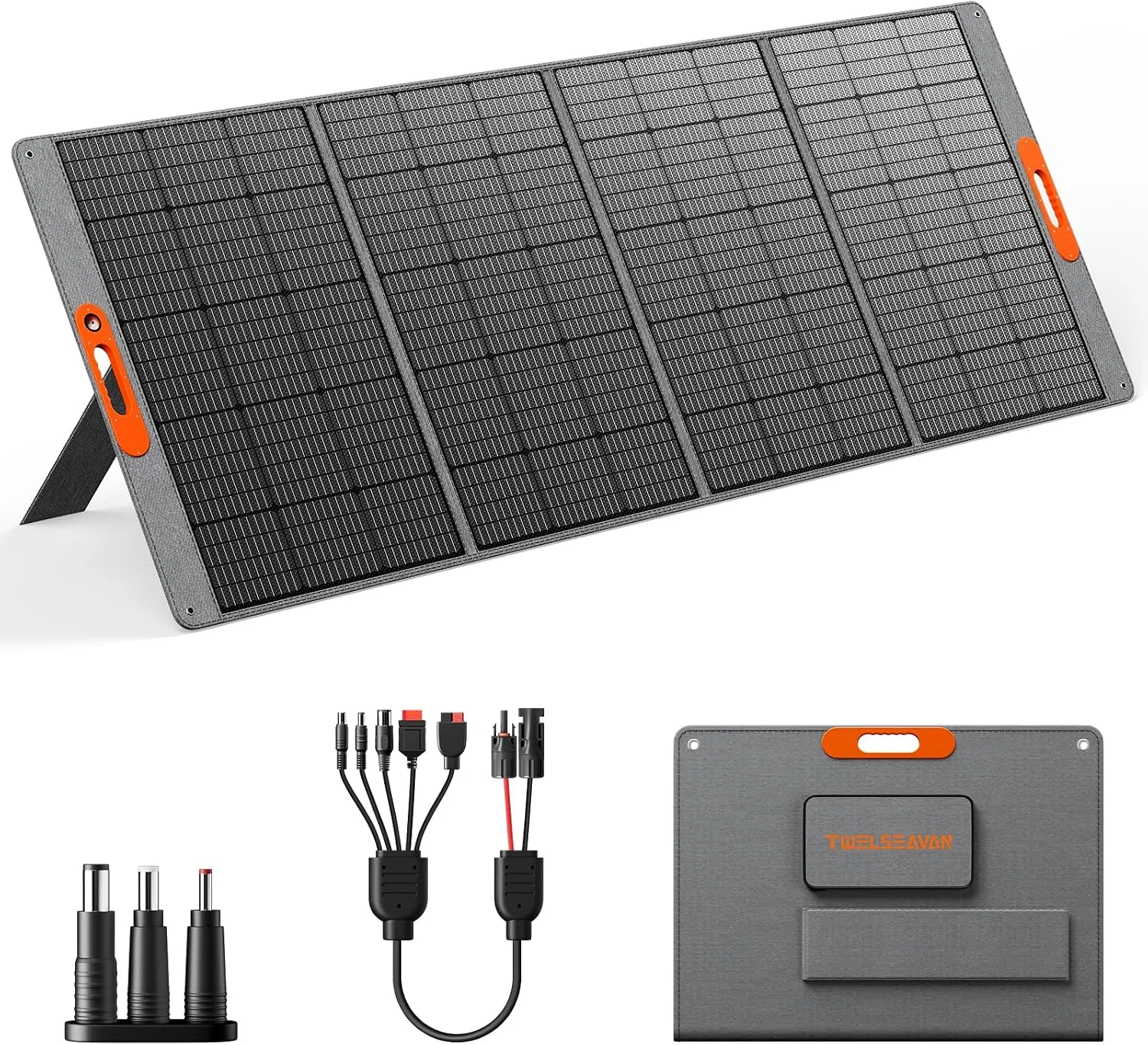TWELSEAVAN 400W Solar Panel portable power station