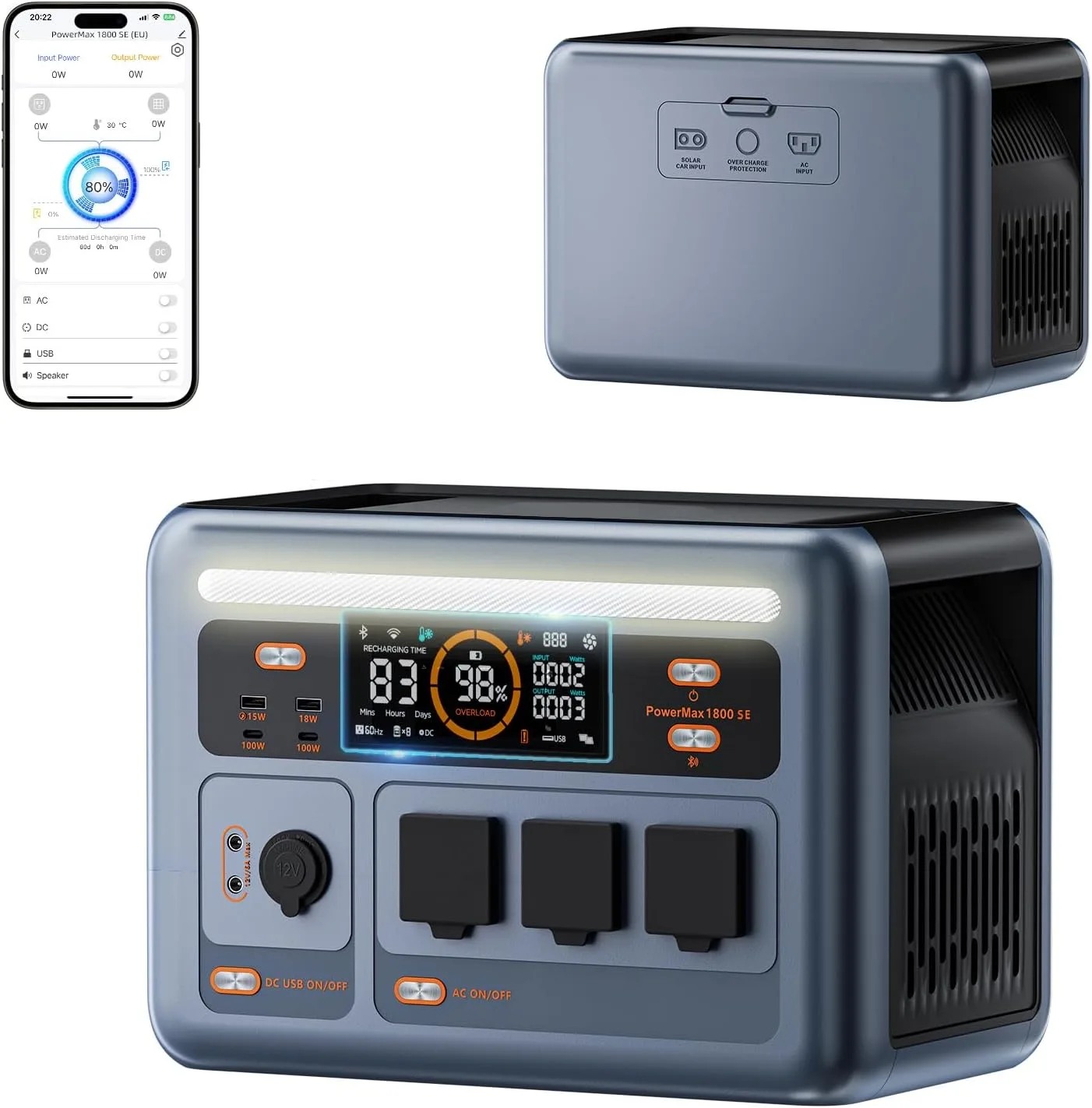 Voltark 1800SE portable power station