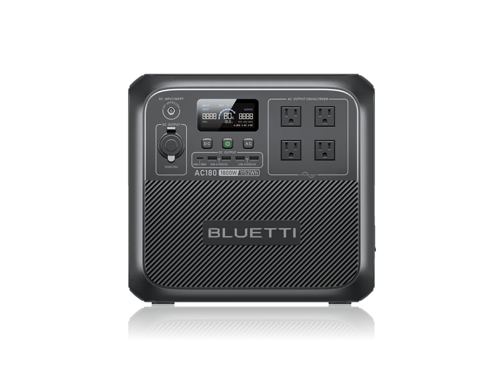 BLUETTI AC180 portable power station