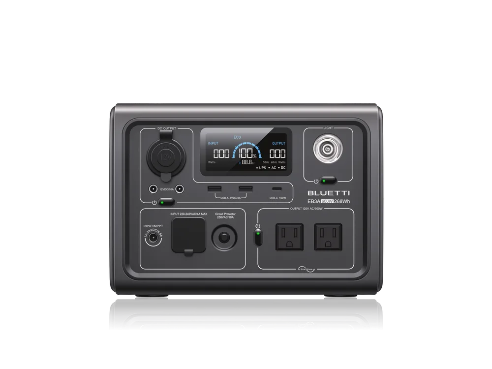 BLUETTI EB3A portable power station