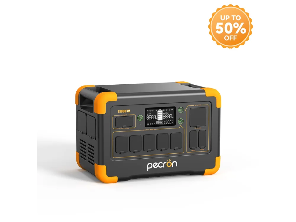 PECRON E1000LFP portable power station