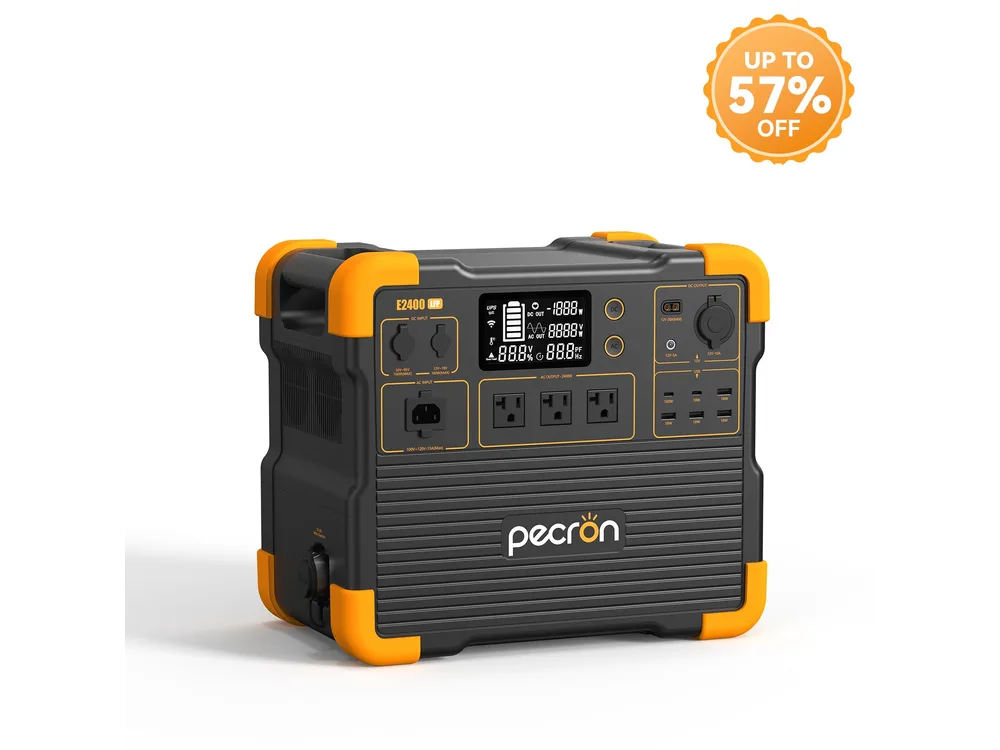 PECRON E2400LFP portable power station