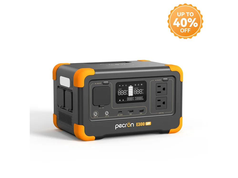 PECRON E300LFP portable power station