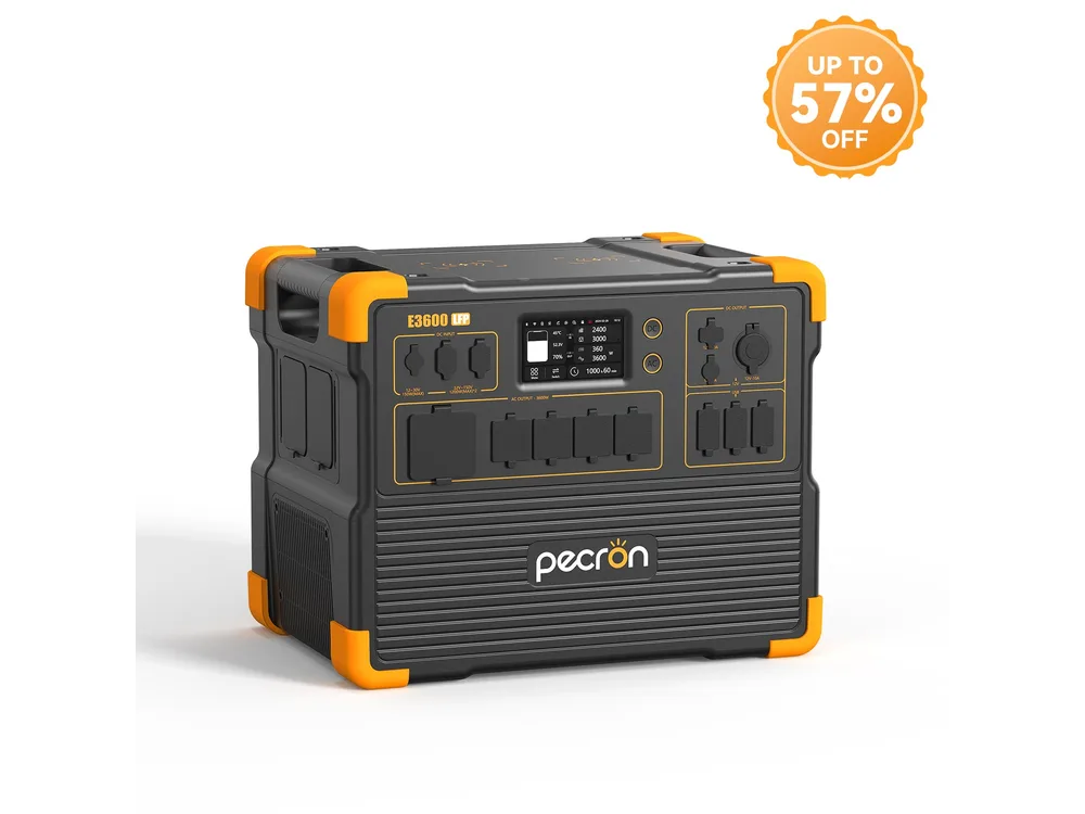 PECRON E3600LFP portable power station