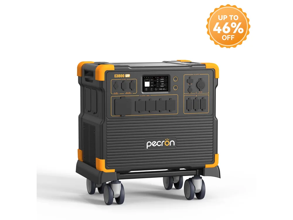 PECRON E3800LFP portable power station