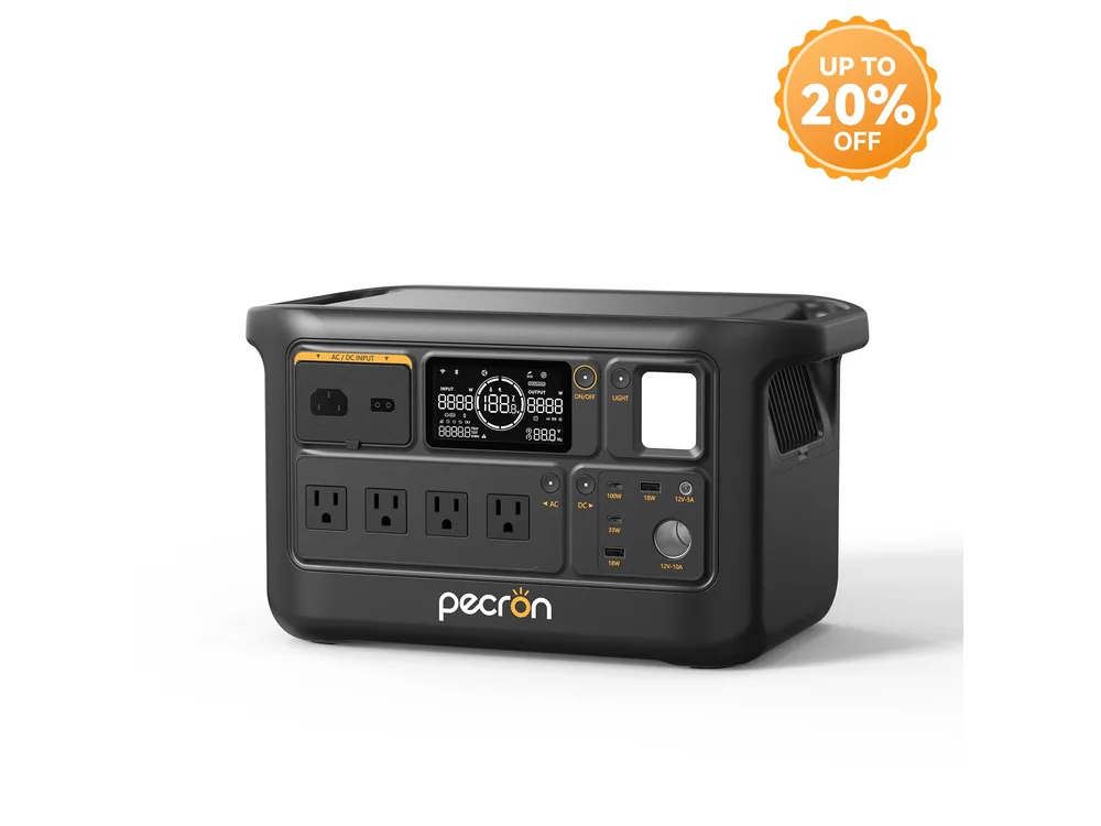 PECRON F1000LFP portable power station