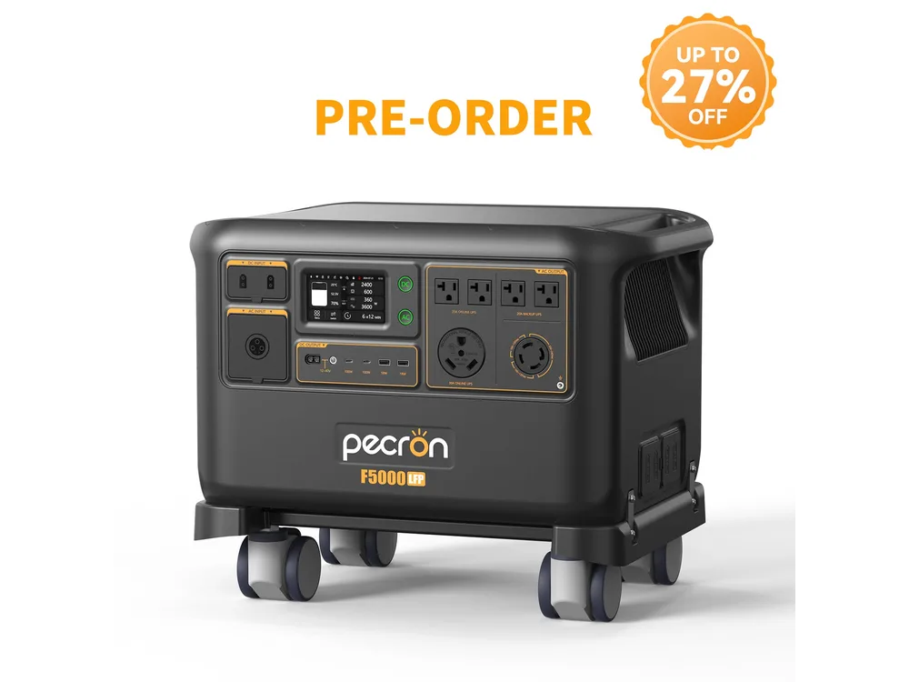 PECRON F5000LFP portable power station