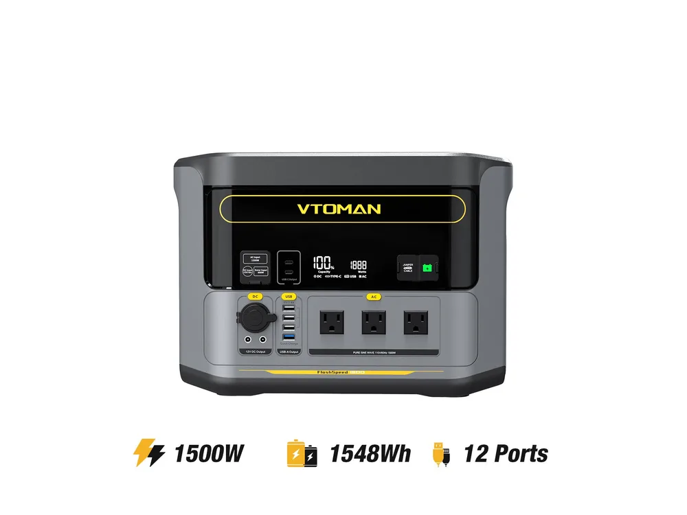 VTOMAN FlashSpeed 1500 product photo published by the manufacturer